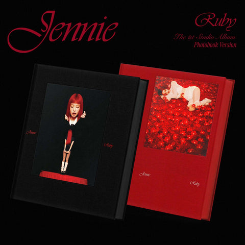 JENNIE - 1st Studio Album [Ruby] Photobook Ver. - Baro7 Best Kpop Store