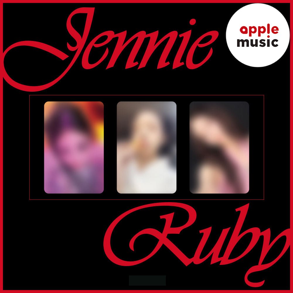 JENNIE - 1. Stüdyo Albümü [Ruby] Fotokitap Versiyonu / HEDİYE