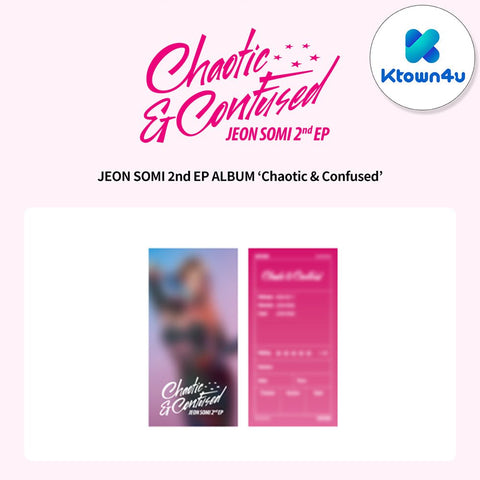 JEON SOMI - 2nd EP Album [Chaotic & Confused] GEM PIT Ver. / GIFT - Baro7 Best Kpop Store