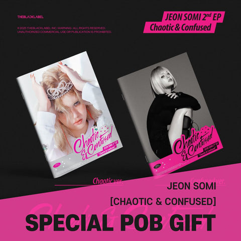 JEON SOMI - 2nd EP Album [Chaotic & Confused] / GIFT - Baro7 Best Kpop Store