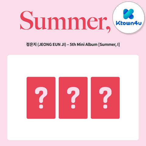 Jeong EunJi - 5th Mini Album [Summer, I] I Ver. / GIFT - Baro7 Best Kpop Store