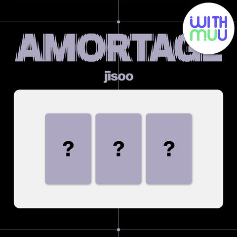 JISOO - Mini Album [AMORTAGE] EXCLUSIVE EDITION / GIFT - Baro7 Best Kpop Store