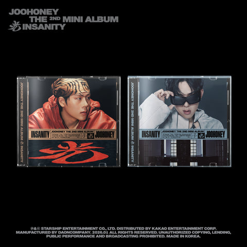 JOOHONEY - 2nd Mini Album [光 (INSANITY)] JEWEL Ver. - Baro7 Best Kpop Store