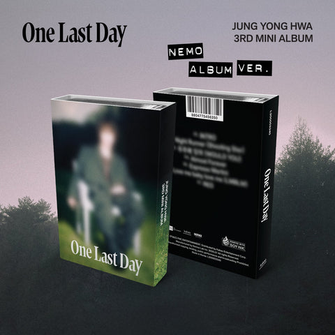 JUNG YONGHWA - 3rd Mini Album [One Last Day] NEMO ALBUM (LIMITED EDITION) - Baro7 Best Kpop Store