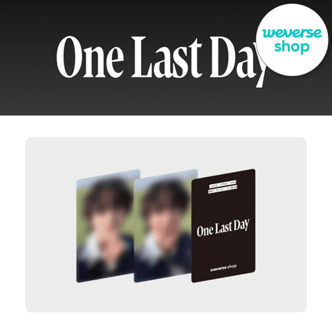 JUNG YONGHWA - 3rd Mini Album [One Last Day] PHOTO BOOK / GIFT - Baro7 Best Kpop Store