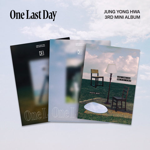 JUNG YONGHWA - 3rd Mini Album [One Last Day] PHOTO BOOK / GIFT - Baro7 Best Kpop Store