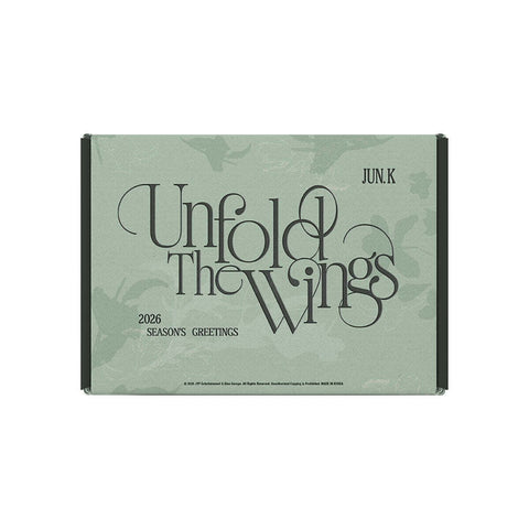 JUN.K - 2026 SEASON'S GREETINGS [Unfold The Wings] - Baro7 Best Kpop Store