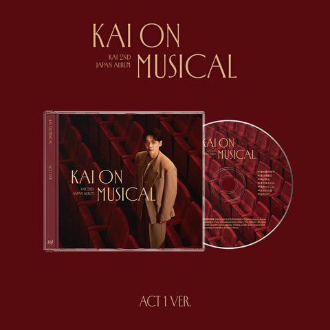 Kai - 2nd Japan Album [KAI ON MUSICAL] Act 1 Ver. - Baro7 Best Kpop Store