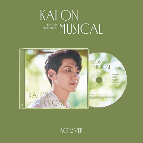 Kai - 2nd Japan Album [KAI ON MUSICAL] Act 2 Ver. - Baro7 Best Kpop Store