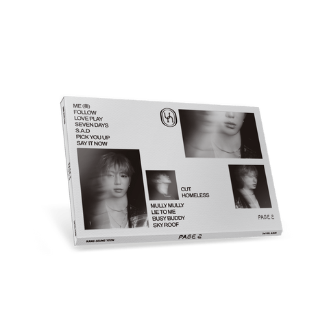 KANG SEUNG YOON - 2nd Full Album [PAGE 2] INTRO Ver. / GIFT - Baro7 Best Kpop Store