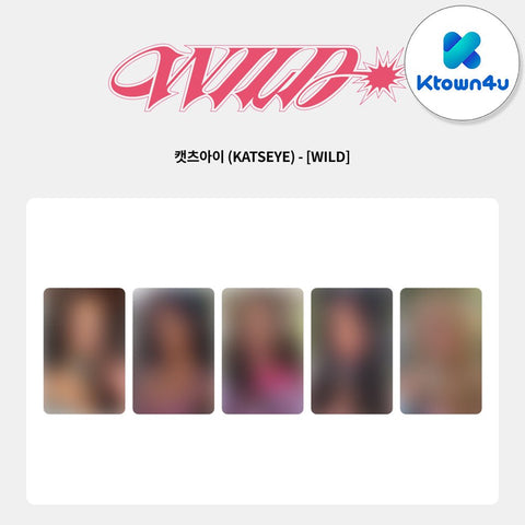 KATSEYE - [WILD] Member Ver. / GIFT - Baro7 Best Kpop Store