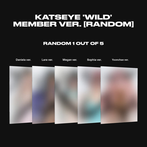 KATSEYE - [WILD] Member Ver. / GIFT - Baro7 Best Kpop Store