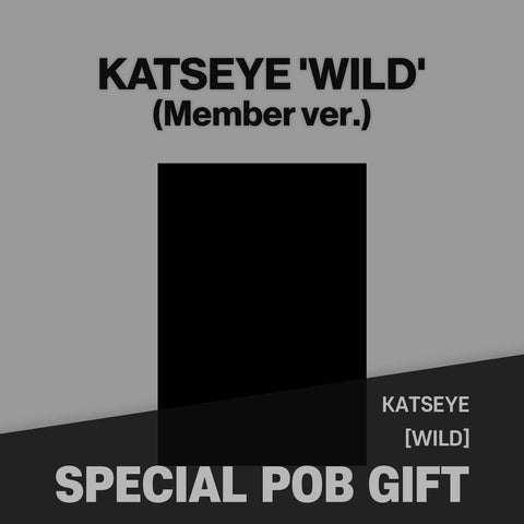 KATSEYE - [WILD] Member Ver. / GIFT - Baro7 Best Kpop Store