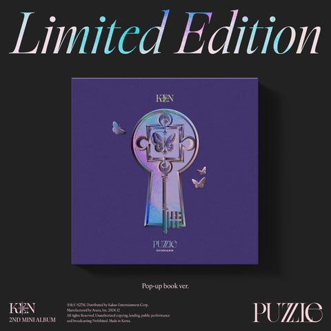 KEN - 2nd Mini Album [PUZZLE] Pop - up Book Ver. (Limited Edition) - Baro7 Best Kpop Store