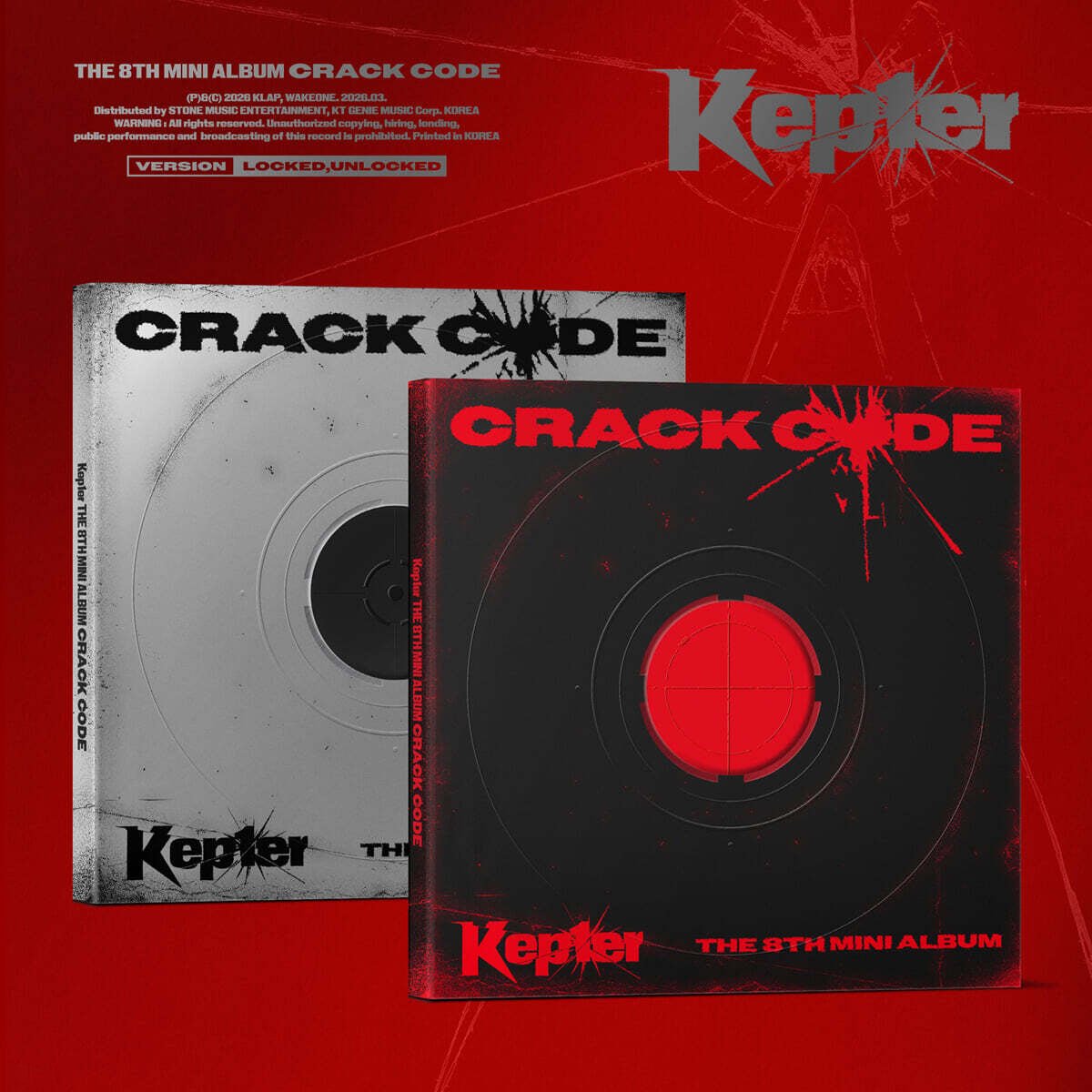 Kep1er - 8th Mini Album [CRACK CODE] / GIFT - Baro7 Best Kpop Store