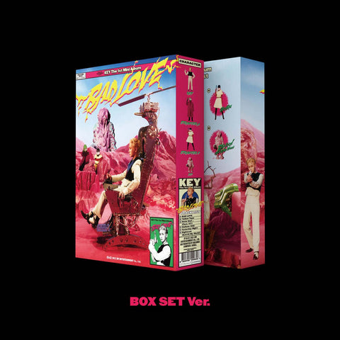 KEY - BAD LOVE [1ST MINI ALBUM] BOX SET Ver. - Baro7 Best Kpop Store