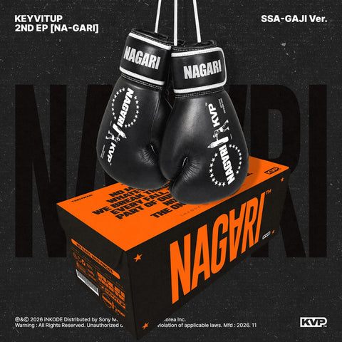 KEYVITUP - 2nd EP [NA-GARI] SSA-GAJI Ver. - Baro7 Best Kpop Store