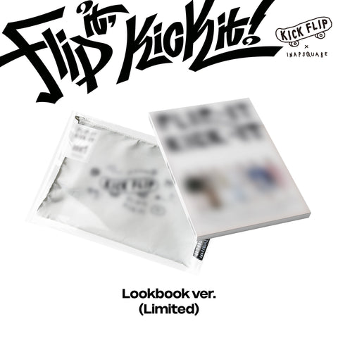 KickFlip - 1st Mini Album [Flip it, Kick it!] Lookbook Ver. - Baro7 Best Kpop Store