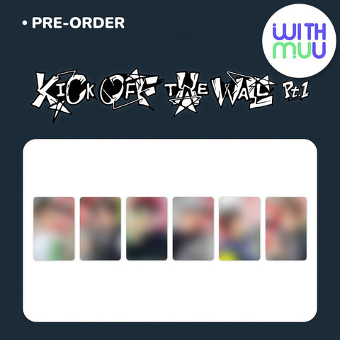 KickFlip - 5th Mini Album [KICK OFF THE WALL Pt.1] POCAALBUM Ver. / GIFT - Baro7 Best Kpop Store