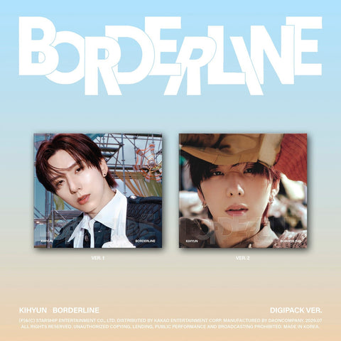 KIHYUN - EP [BORDERLINE] DIGIPACK Ver. - Baro7 Best Kpop Store