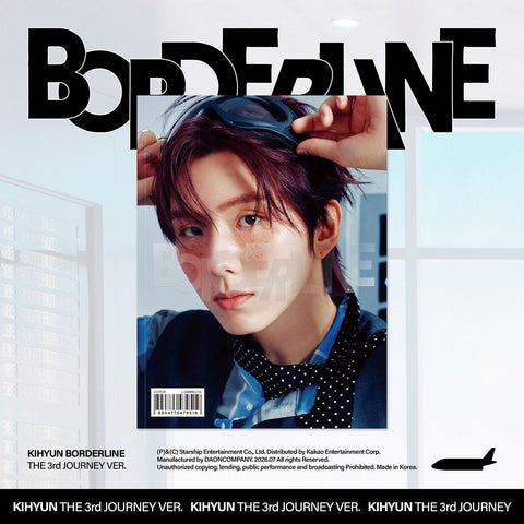 KIHYUN - EP [BORDERLINE] THE 3rd JOURNEY Ver. - Baro7 Best Kpop Store