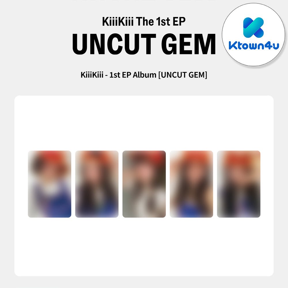 KiiiKiii - 1st EP [UNCUT GEM] DIGGING Ver. / GIFT - Baro7 Best