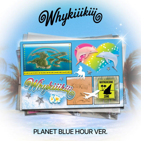 KiiiKiii - EP [WhyKiiiKiii] PLANET BLUE HOUR Ver. - Baro7 Best Kpop Store