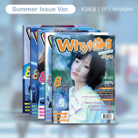 KiiiKiii - EP [WhyKiiiKiii] SUMMER ISSUE Ver. - Baro7 Best Kpop Store