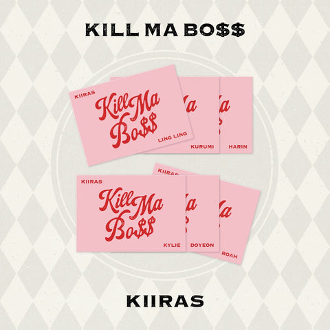 KIIRAS - 1st Mini Album [KILL MA BO$$] POCA - Baro7 Best Kpop Store