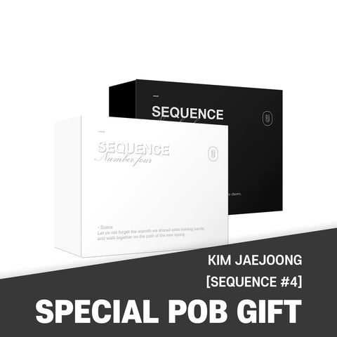 KIM JAEJOONG - [SEQUENCE #4] Platform Album / GIFT - Baro7 Best Kpop Store