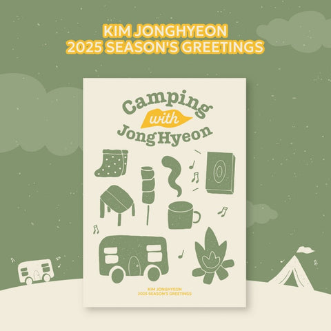 KIM JONGHYEON - 2025 SEASON'S GREETINGS [Camping with Jonghyeon] - Baro7 Best Kpop Store