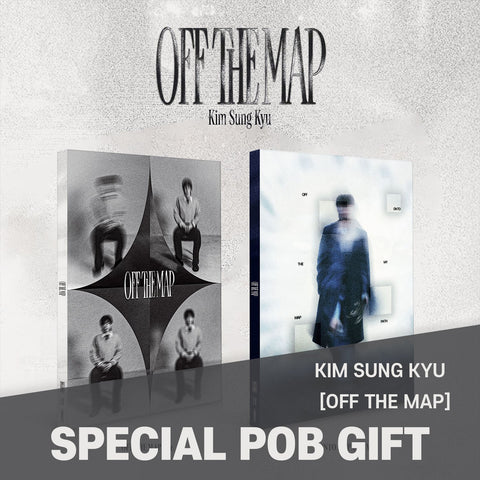 KIM SUNG KYU - 6th Mini Album [OFF THE MAP] / GIFT - Baro7 Best Kpop Store