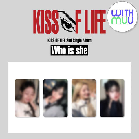 KISS OF LIFE - 2nd Single Album [Who is she] Who Ver. / GIFT - Baro7 Best Kpop Store