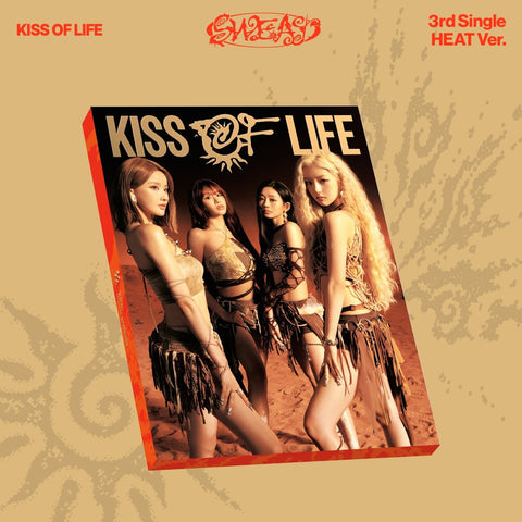 KISS OF LIFE - 3rd Single [SWEAT] HEAT Ver. - Baro7 Best Kpop Store
