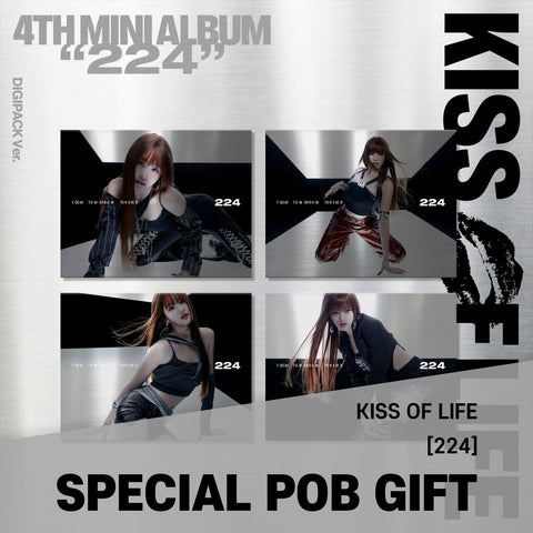 KISS OF LIFE - 4th Mini Album [224] Digipack Ver. / GIFT - Baro7 Best Kpop Store