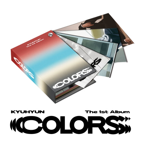 KYUHYUN - 1st Album [COLORS] Color Swatch Book Ver. - Baro7 Best Kpop Store
