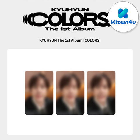 KYUHYUN - 1st Album [COLORS] Color Swatch Book Ver. / GIFT - Baro7 Best Kpop Store