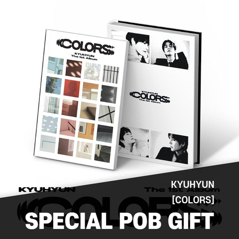 KYUHYUN - 1st Album [COLORS] Photo Book Ver. / GIFT - Baro7 Best Kpop Store