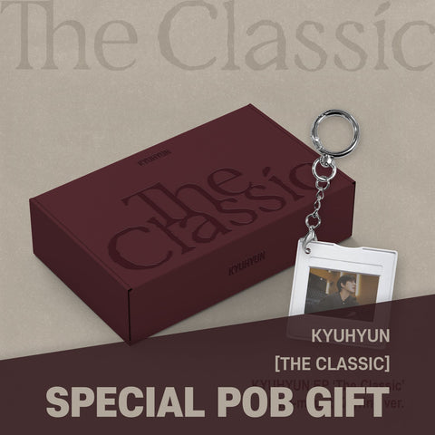 KYUHYUN - EP [The Classic] Film - mount Keyring Ver. / GIFT - Baro7 Best Kpop Store