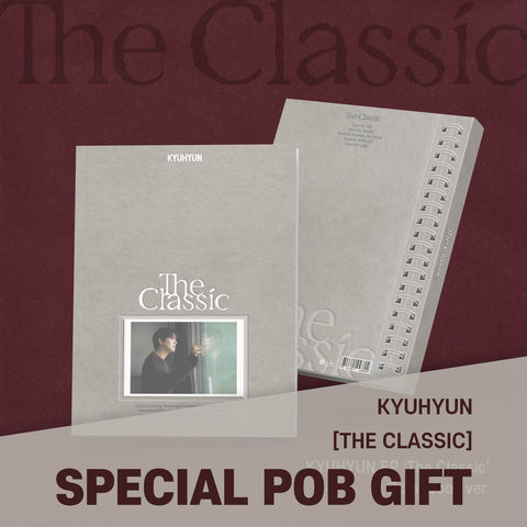KYUHYUN - EP [The Classic] Scrapbook Ver. / GIFT - Baro7 Best Kpop Store