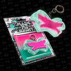 LE SSERAFIM - 2nd Single Album [Made My Night] Glow Clicker Keychain (Pink Ver.) - Baro7 Best Kpop Store