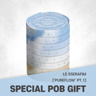 LE SSERAFIM - 2nd Studio Album ['PUREFLOW' pt.1] Standard Ver. / GIFT - Baro7 Best Kpop Store