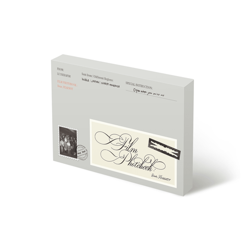 LE SSERAFIM - [FILM PHOTOBOOK : Dear, FEARNOT] - Baro7 Best Kpop Store