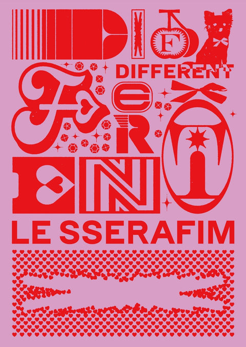 LE SSERAFIM - Japan 4th Single Album [DIFFERENT] LIMITED EDITION (NOSTALGIC YLANG Ver.) - Baro7 Best Kpop Store