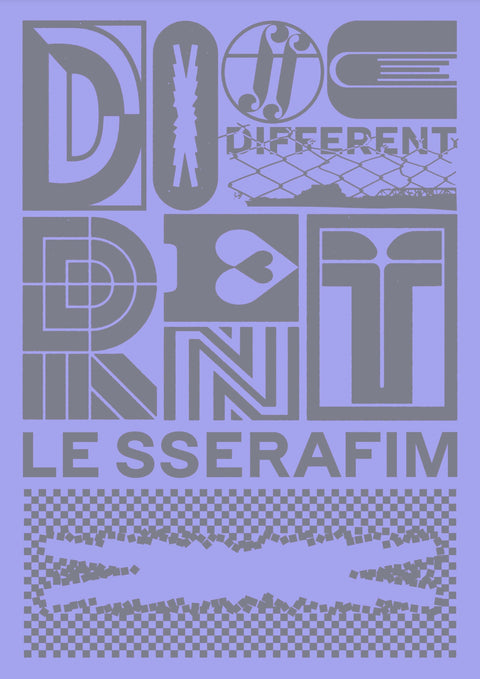 LE SSERAFIM - Japan 4th Single Album [DIFFERENT] LIMITED EDITION (OFFBEAT CLOVE Ver.) - Baro7 Best Kpop Store