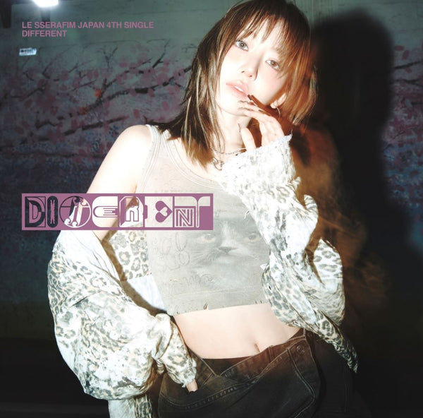 LE SSERAFIM - Japan 4th Single Album [DIFFERENT] SOLO JACKET