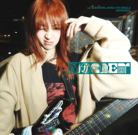 LE SSERAFIM - Japan 4th Single Album [DIFFERENT] SOLO JACKET YUNJIN Ver. - Baro7 Best Kpop Store