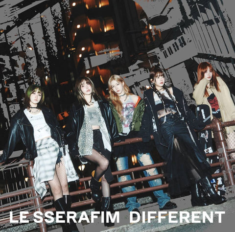 LE SSERAFIM - Japan 4th Single Album [DIFFERENT] STANDARD EDITION - Baro7 Best Kpop Store