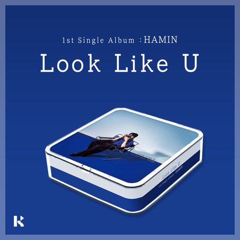 LEE HAMIN - 1ST SINGLE ALBUM [Look Like U] KIT ALBUM - KPOPHERO