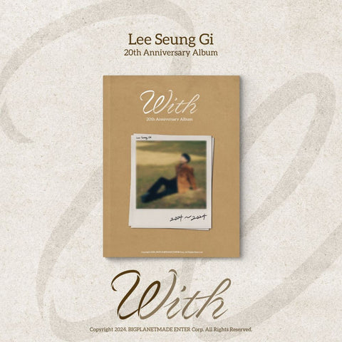 LEE SEUNG GI - 20th Anniversary Album [With] - Baro7 Best Kpop Store